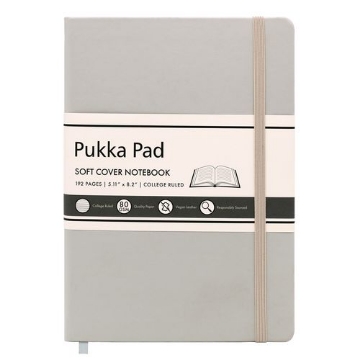 Picture of NOTEBOOK,8X5,SMALL,GREY
