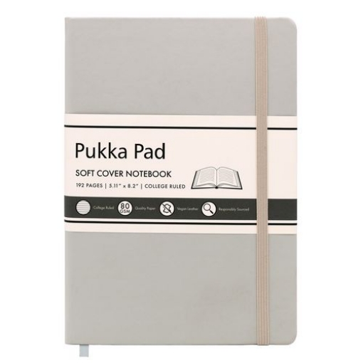 Picture of NOTEBOOK,8X5,SMALL,GREY