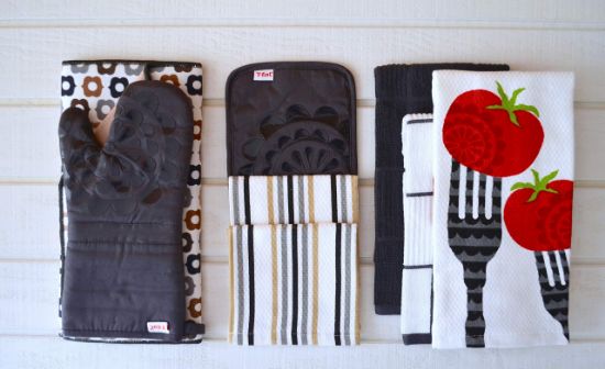 Picture of T-Fal/Wearever 22453 DISH CLOTH NTRL STRIPE (PK-3-EA)