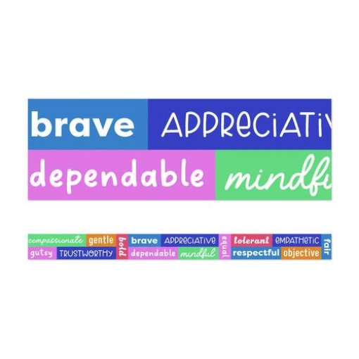 Picture of BORDER,POSITIVE WORDS