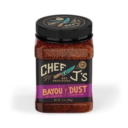 Picture of CHEF J'S BBQ PROVISIONS BAYOURUB-CS BBQ RUB BAYOU DUST 7OZ (EA)