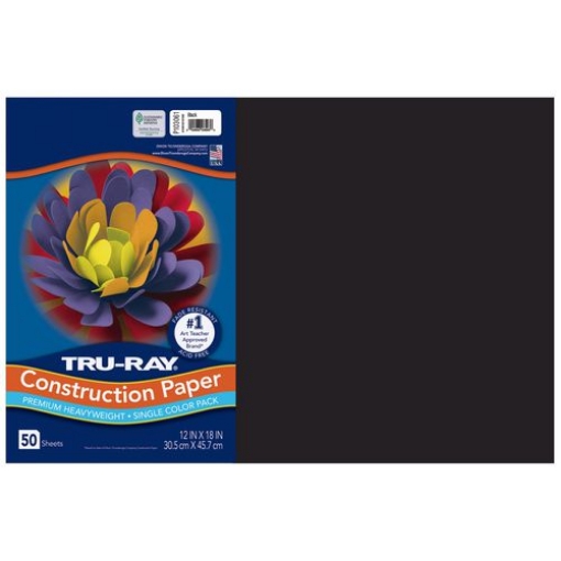 Picture of PAPER,CONSTRCTN,25PKS,BK