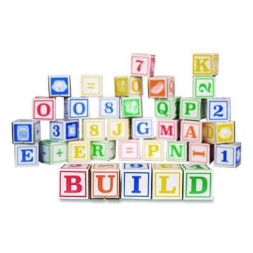 Picture of BLOCK,ABC 123LEARN,50,AST