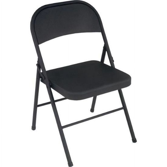 Picture of Cosco Industries, Inc 14-711-BLK4 FOLDING CHAIR STEEL BLK (EA)