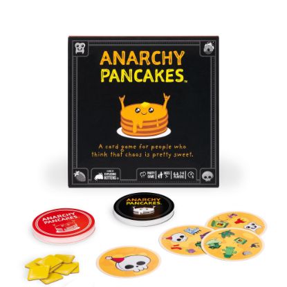 Picture of ANARCHY PANCAKES ANPA-TIN-6 CARD GAME PANCAKES BLK (EA)