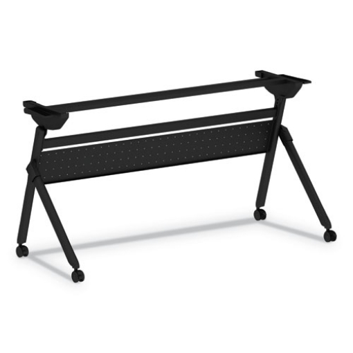 Picture of Flip And Nest Table Base, 55.88w X 23.63d X 28.5h, Black