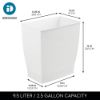 Picture of IDESIGN 64770 WASTEBASKET MONO WHT (EA)