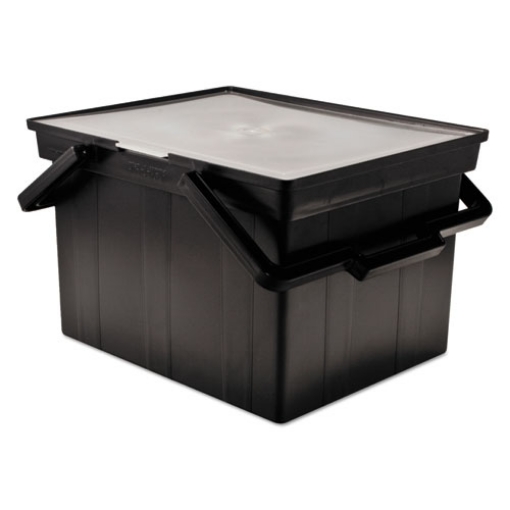 Picture of Companion Portable File, Letter/legal Files, 17" X 14" X 11", Black