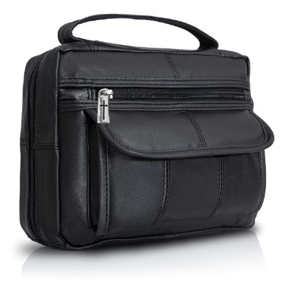 Picture of Bf Systems LULBIBLE2 Embassy Black Solid Genuine Leather Bible Cover (EA)