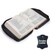 Picture of Bf Systems LULBIBLE2 Embassy Black Solid Genuine Leather Bible Cover (EA)