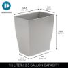 Picture of IDESIGN 64783 WASTEBASKET MONO GRY (EA)