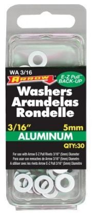 Picture of ARROW FASTENER CO LLC WA3/16 FLT WSHR AL 3/16"X 30PK (EA)