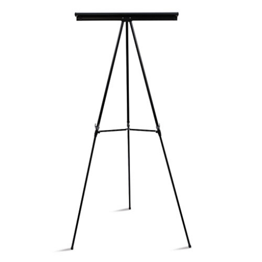 Picture of Telescoping Tripod Display Easel, Adjusts 35" To 64" High, Metal, Black