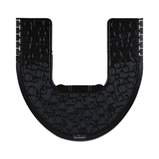 Picture of Commode Mat 2.0, Rubber, 22 x 22, Black, 6/Carton