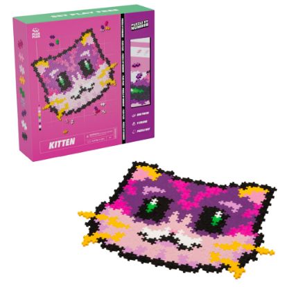 Picture of PLUS-PLUS USA LLC 05153 KITTEN PUZZLE 500PC (EA)