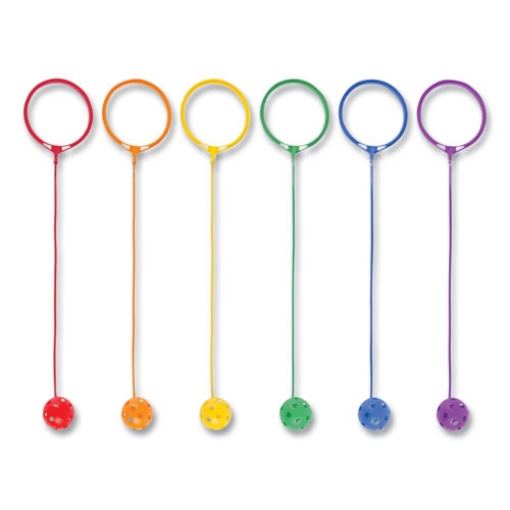 Picture of Swing Ball Set, 5.5" Diameter, Assorted Colors, 6/set
