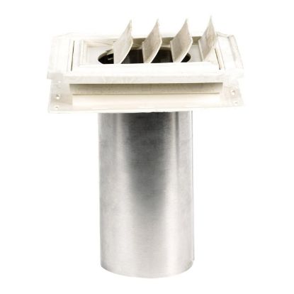 Picture of BUILDERS EDGE 140037079117 VENT EXHAUST WHT 7"X7.9" (EA)
