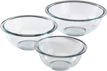 Picture of Pyrex 6001001 BOWL MIXING 3PC CLEAR (PK-2-EA)
