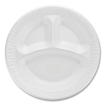 Picture of PLATE,3COMP,FOAM,500/C,WH