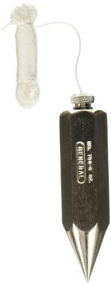 Picture of General Tools Mfg Co In 790-8 PLUMB BOB 8 OZ STEEL (EA)