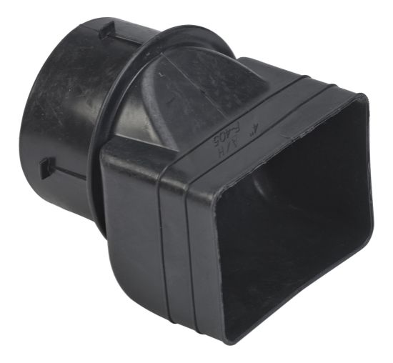 Picture of ADVANCE DRAINAGE SYSTEMS 0465AA ADAPTER DOWNSPOUT 4.25X4 (EA)