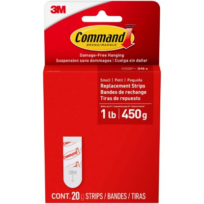 Picture of 3M 17022-20ESF Command Small Adhesive Strip (EA)