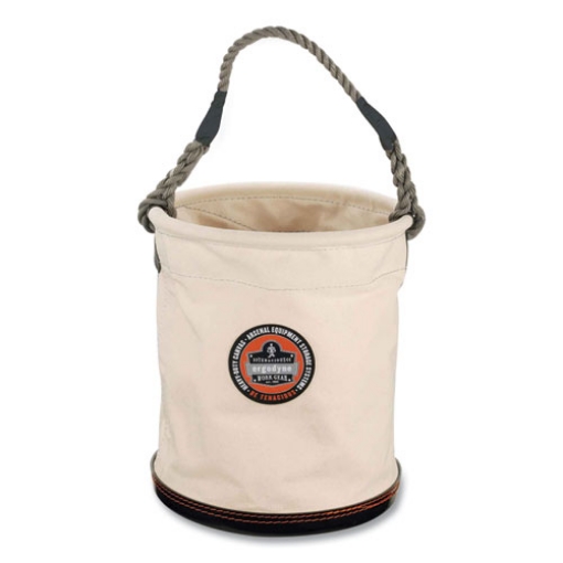 Picture of Arsenal 5733 Large Plastic Bottom Canvas Hoist Bucket, 100 lb, White, Ships in 1-3 Business Days