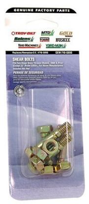 Picture of MTD PRODUCTS CO OEM-710-0890 SNOW BLWR SHR BOLTS 4PK (EA)