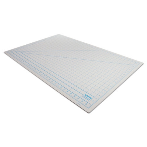 Picture of Self-Healing Cutting Mat, Nonslip Bottom, 1" Grid, 24 X 36, Gray