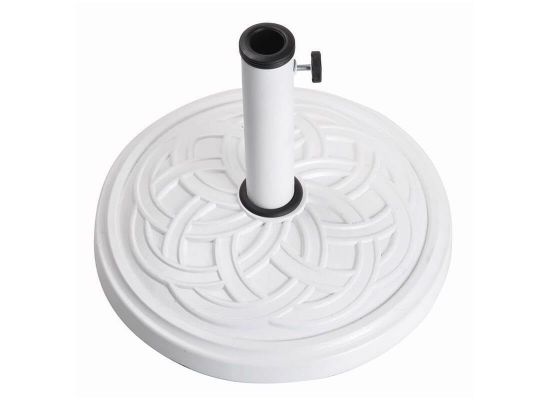 Picture of Bond Manufacturing 60478A UMBRELLA BASE WHT 17.7"L (EA)