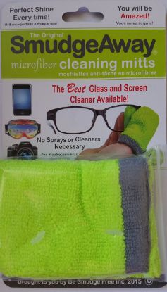 Picture of BE SMUDGE FREE INC SMUDGEAWAY MITT SMUDGEAWAY CLEANING MITT (EA)
