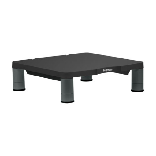 Picture of Standard Monitor Riser, 13.38" X 13.63" X 2" To 4", Graphite, Supports 60 Lbs