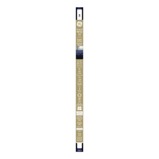 Picture of 24" T8/T12, 20 W, T8 Tube, 8 W, Bright White, 6/Carton