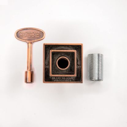 Picture of BLUE FLAME DKS.0404 FLANGE COVER W/KEY ZINC (EA)