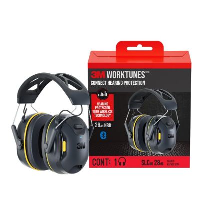 Picture of 3M DISPLAY MATERIALS AND SYSTE 90570-DC 3M WORKTUNES CONNECT WIRELESS HEARING PROTECTOR WITH BLUETOOTH TECHNOLOGY 90570- (EA)