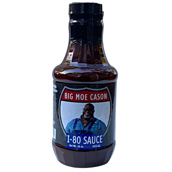 Picture of BIG MOE CASON MOEI80 BBQ SAUCE I-80 BOTL 16OZ (EA)