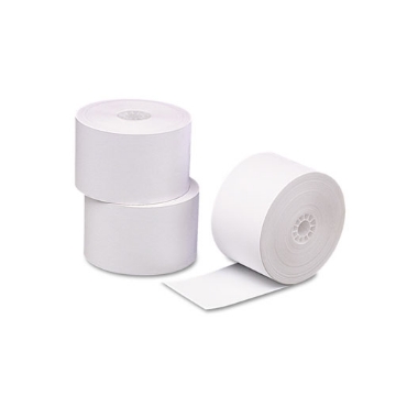 Picture of Direct Thermal Printing Paper Rolls, 0.69" Core, 2.31" X 356 Ft, White, 24/carton