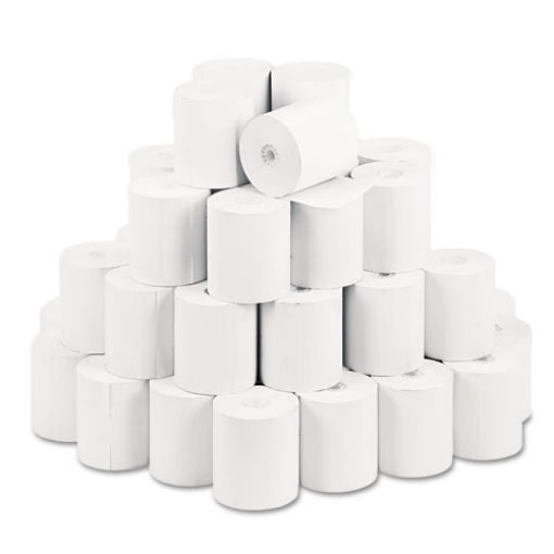 Picture of Direct Thermal Printing Thermal Paper Rolls, 3.13" X 230 Ft, White, 50/carton