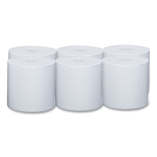 Picture of Power Clean Wipers for Solvents WetTask Customizable Wet Wiping System, Wipers Only, 9 x 15, White, 275/Roll, 2 Rolls/Carton