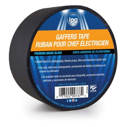 Picture of IPG GT7250B GAFFER TPE 2.8"X55YD BLK (EA)