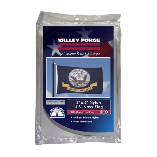 Picture of VALLEY FORGE FLAG COMPANY LLC BTUSNV3 FLAG NAVY MILITARY 3X5' (EA)