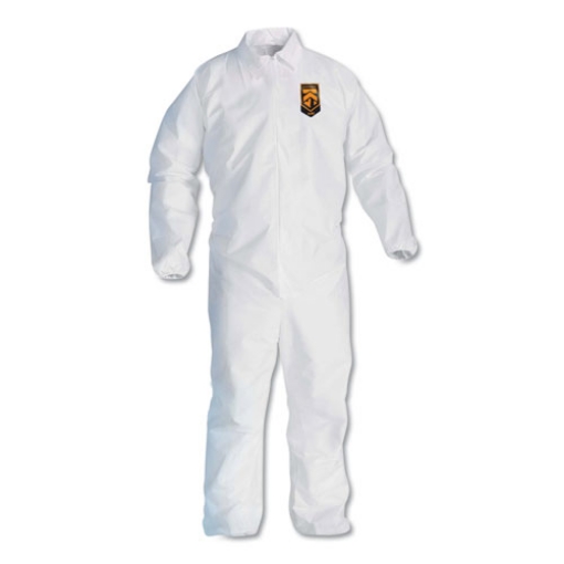 Picture of A40 Coveralls, Elastic Wrists/ankles, X-Large, White