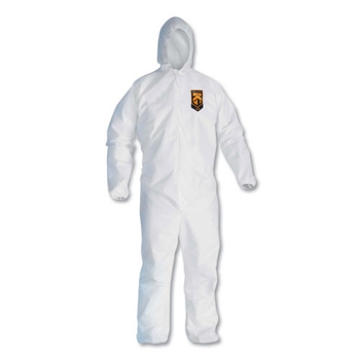Picture of A20 Breathable Particle Protection Coveralls, Zip Closure, 3x-Large, White