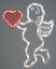 Picture of IG DESIGN GROUP AMERICAS INC 29550D VALENTINE CUPID SILHO (EA)