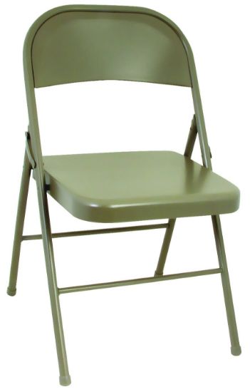 Picture of Cosco Industries, Inc 14-711ANT4 FOLDING CHAIR METAL SAND (PK-4-EA)