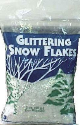Picture of BUFFALO TECHNOLOGY B00072 GLITTER SNOW FLAKES 2OZ (EA)