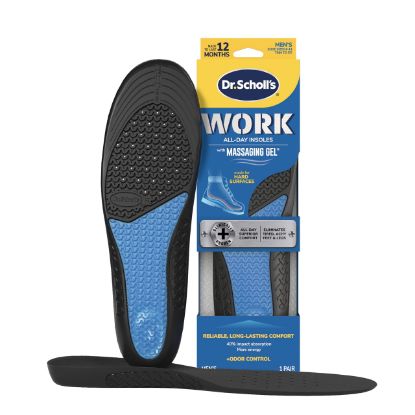 Picture of SCHOLLS CO DSC59062 SHOE,WORK,MSSG,GEL,INS,BK (PR-2-EA)
