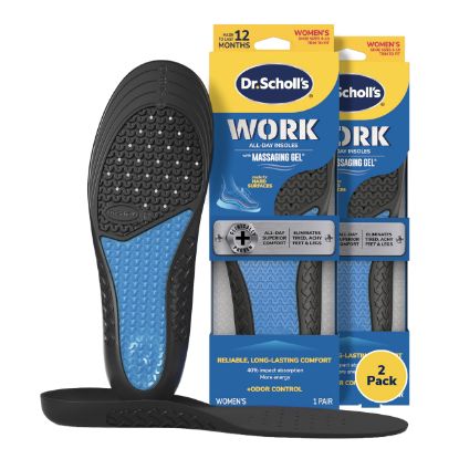 Picture of SCHOLLS CO DSC59064 SHOE,WORK,MSSG,GEL,INS,BK (PR-2-EA)