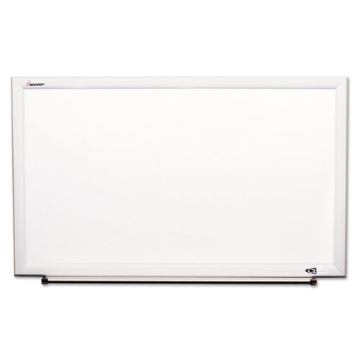 Picture of 7110015680040 SKILCRAFT Quartet Cubicle Magnetic Dry Erase Board, 18 x 30, White Surface, White Aluminum Frame