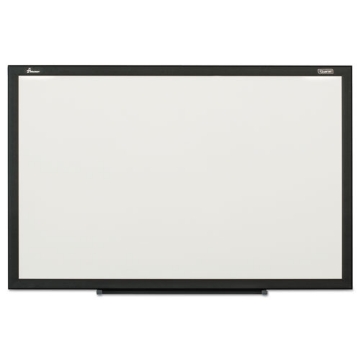 Picture of 7110016511286 SKILCRAFT Quartet Magnetic Porcelain Dry Erase Board, 36 x 24, White Surface, Black Aluminum Frame